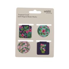 Uniti Adults Tropical Crush Bookmarks