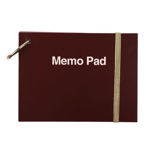 Uniti Adults Cherry Red Memo Pad