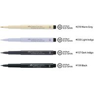 Faber-Castell Pitt Artist Brush Pens Soft 4 Pack