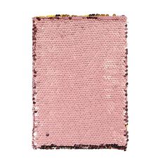 Kookie Enchanted Reversible Sequins Notebook Coral A5