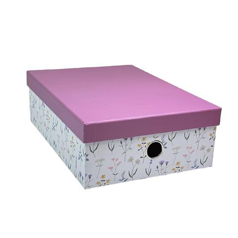 Uniti Stationery Country Calling Floral Storage Box A4