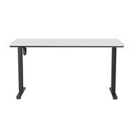 Workspace Height Adjustable Desk 1500W with Drawer White Workspace Height Adjustable Desk 1500W with Drawer White