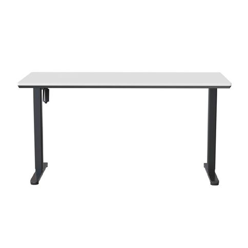 Workspace Height Adjustable Desk 1500W with Drawer White Workspace Height Adjustable Desk 1500W with Drawer White