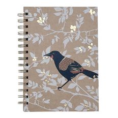 Uniti Kiwiana Spiral Notebook Tieke Kea A5