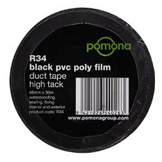 Pomona PVC Duct Tape 48mm x 30m Black