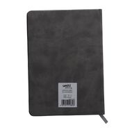 Uniti Stationery A5 Polyurethane Hard Cover Grey Notebook