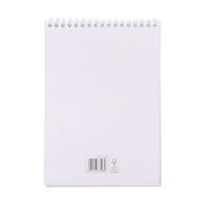 WS 7mm Wire-o A5 Notepad 80gsm White 50 Pages