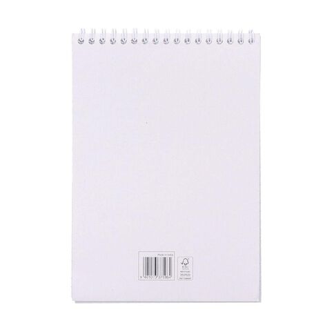 WS 7mm Wire-o A5 Notepad 80gsm White 50 Pages