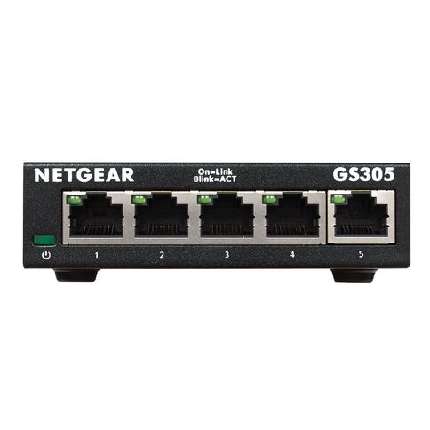 Netgear SOHO 5-Port Gigabit Unmanaged Switch GS305