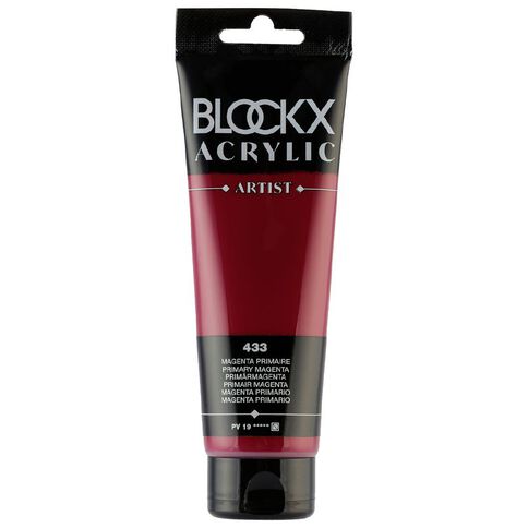 BLOCKX Acrylic Tube Primary magenta 120ml