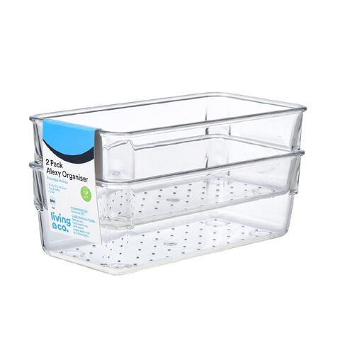 Living & Co Alexy Drawer Organiser 15.2cm x 7.5cm x 5.2cm 2 Pack