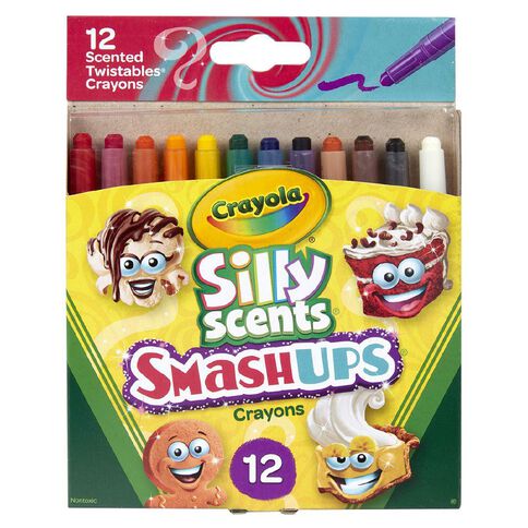 Crayola Smash Ups Mini Twistables Crayons 12 Pack