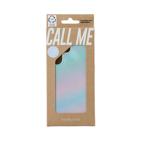Spring Glow S23U Samung Case Bubbles