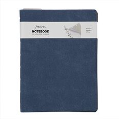Filofax Notebook Architex Blue Suede A5
