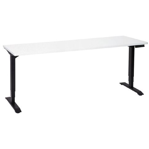 Jasper J Emerge Electric Height Adjustable Desk 1800 White/Ironstone