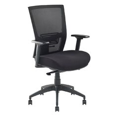 Advance Air Plus 2 Ergonomic Task Chair Mesh Back / Black With Arms