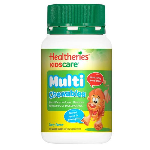 Healtheries Kidscare Multivitamin Chewables 60s