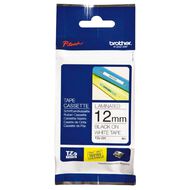 Brother TZE-231 Laminated Tape 12mm x 8m Black on White