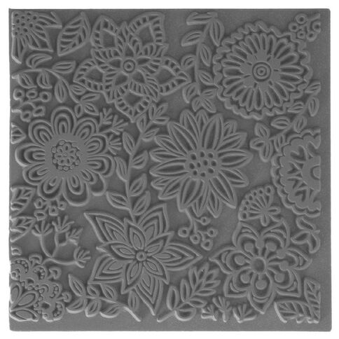 Cernit Texture Plate 9cm Blossoms