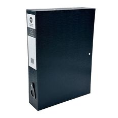 WS Box File Black Foolscap