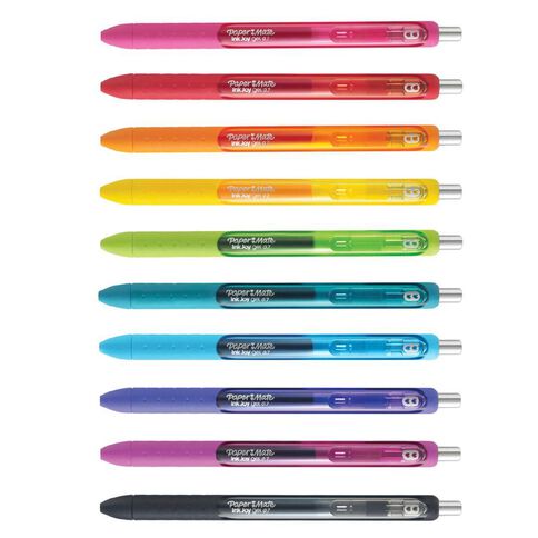Paper Mate Inkjoy Gel 0.7mm Fashion 10 Pack