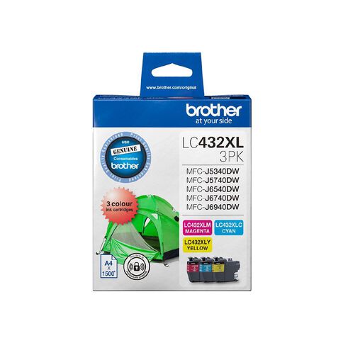 Brother LC432XL3PKS Ink 3 Pack