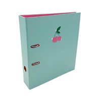 Uniti Clubhouse Lever Arch Cherry Green Light A4