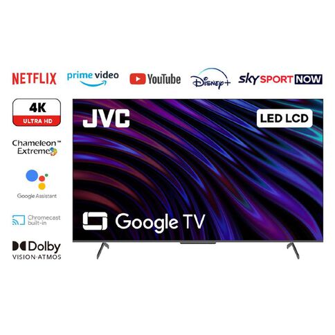 JVC 86 Inch 4K Ultra HD QLED Google Smart TV