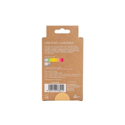 Spring Picnic Wall Charger Green