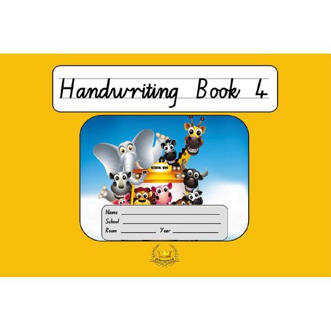 GT Handwriting Book 4 Orange Mid