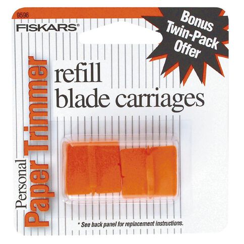 Fiskars Blades For Personal Trimmers 2 Pack Orange