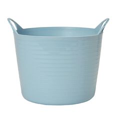 Living & Co Round Flexi Tub Blue Mid 16L