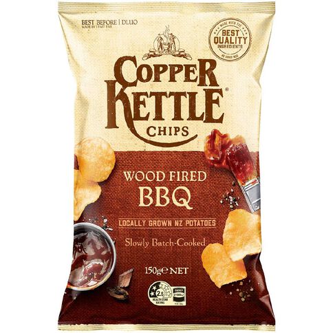 Copper Kettle Chips Wood Fired BBQ 150g