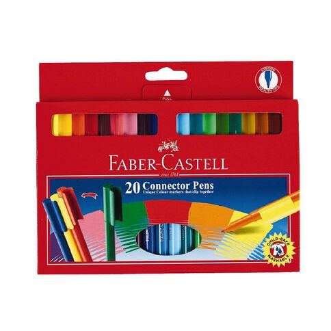 12 Feutres Connectors - Faber Castell