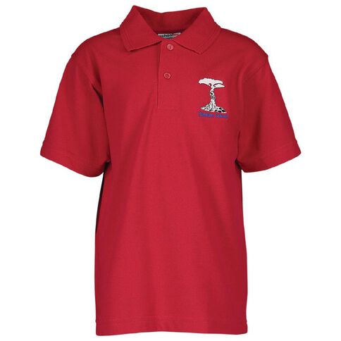 Schooltex Burnham School Short Sleeve Polo with Embroidery