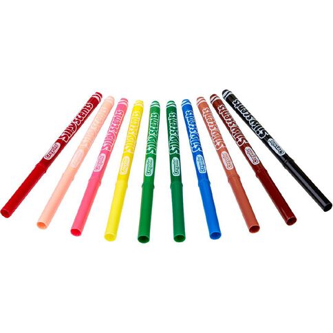 Crayola Smash Ups Slim Markers 10 Pack