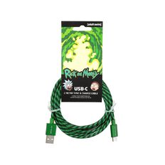 Rick and Morty USB-C Cable 2m