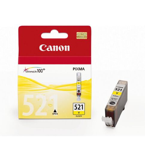 Canon Ink CLI521 Yellow (500 Pages)