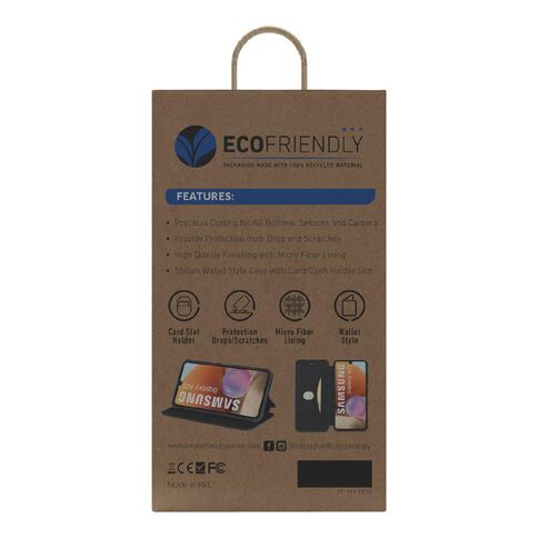 INTOUCH Samsung A25 Milano Wallet - Black