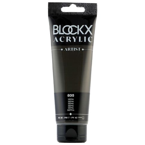 BLOCKX Acrylic Tube Sepia 120ml