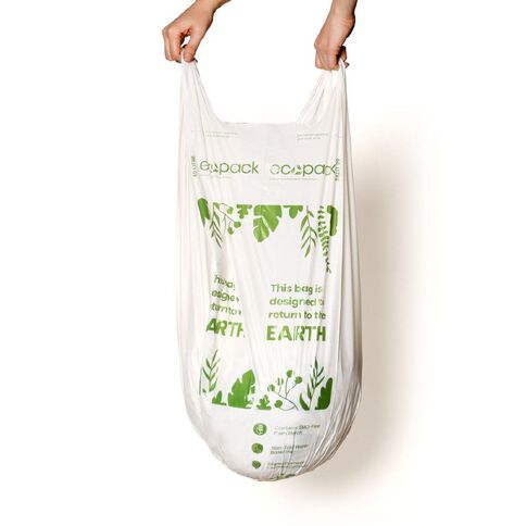 Ecopack Compostable Bin Liners 60L 5 pack