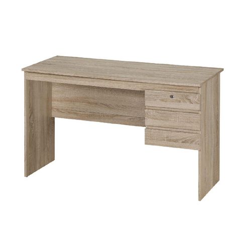 Workspace Soho 3 Drawer Student Desk Oak Warehouse Stationery Nz