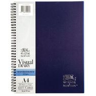 Winsor & Newton Watercolour Visual Diary Spiral 200gsm 20 Sheets A4