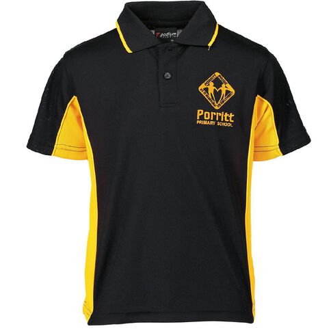 Schooltex Porritt Primary Short Sleeve Polo with Embroidery