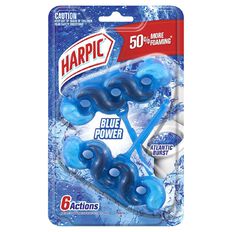 Harpic Fresh Power Atlantic Burst Toilet Block Twin Pack
