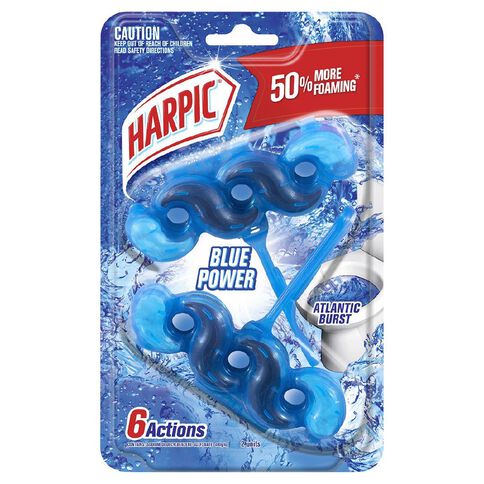 Harpic Fresh Power Atlantic Burst Toilet Block Twin Pack