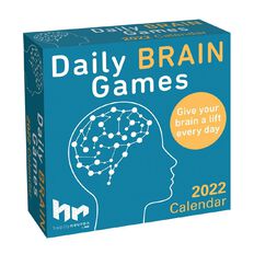 BrownTrout 2022 Boxed Calendar Daily Brain Games