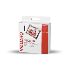 VELCRO Brand Hook Only Strip 25mm x 3.6m White