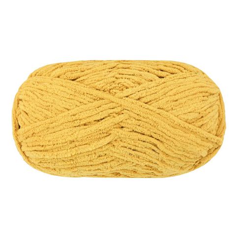 Birch Blanket Yarn 100% Polyester 300G Mustard