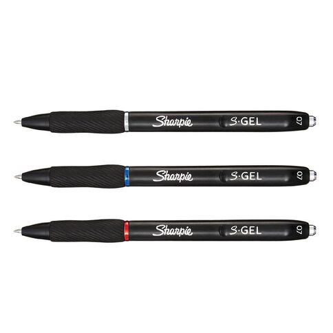 Sharpie Retractable Business 0.7mm Gel Pens Assorted 4 Pack